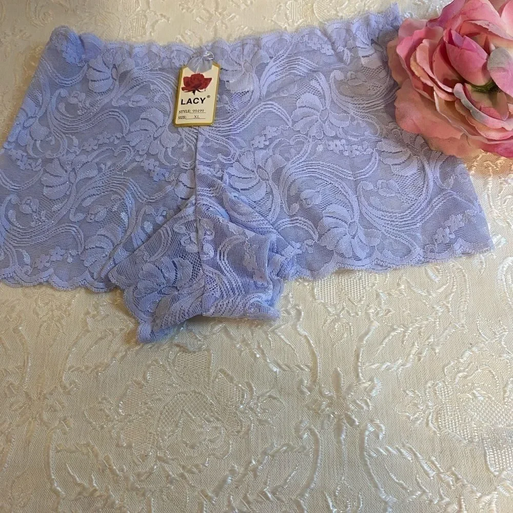 Lacy Boyshorts sexy panties pack of 2 size XL